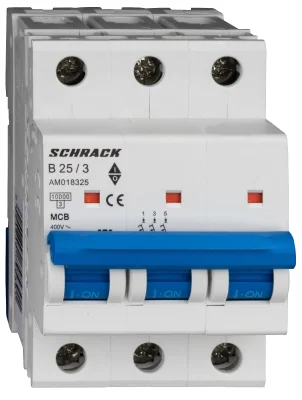 Автоматический выключатель B25А/3, 10кА