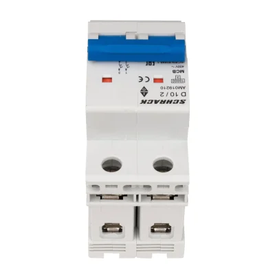 Автоматический выключатель D10А/2, 10кА