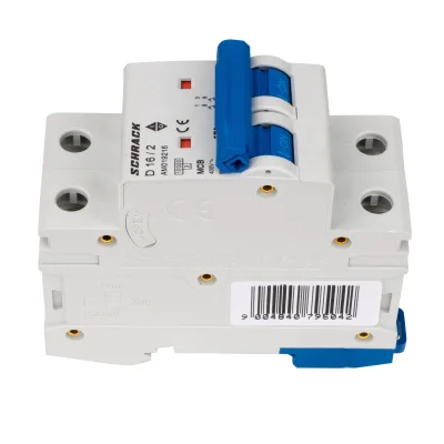 Автоматический выключатель D16А/2, 10кА