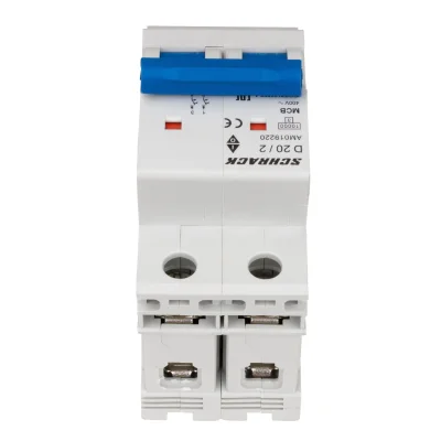 Автоматический выключатель D20А/2, 10кА