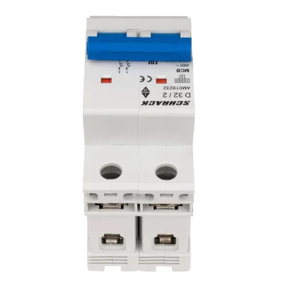 Автоматический выключатель D32А/2, 10кА