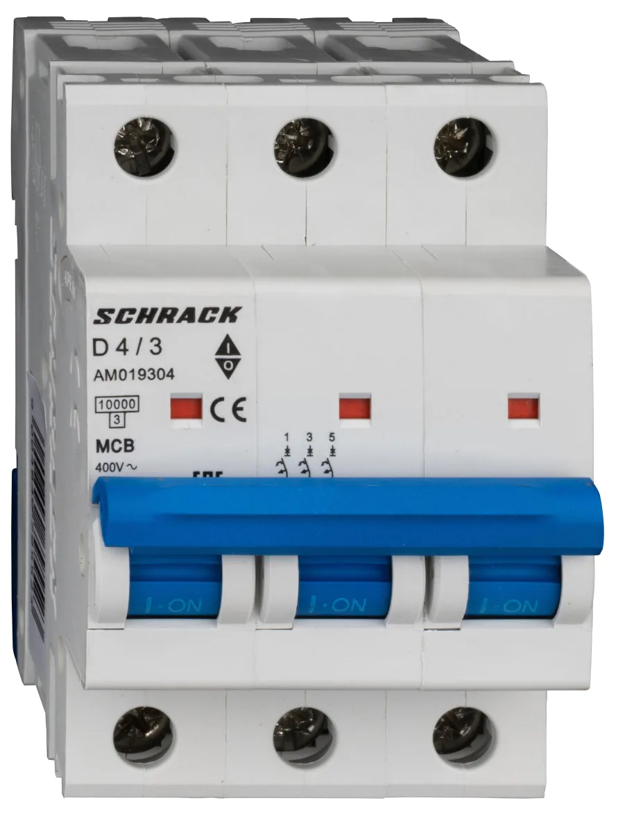 Автоматический выключатель D4А/3, 10кА