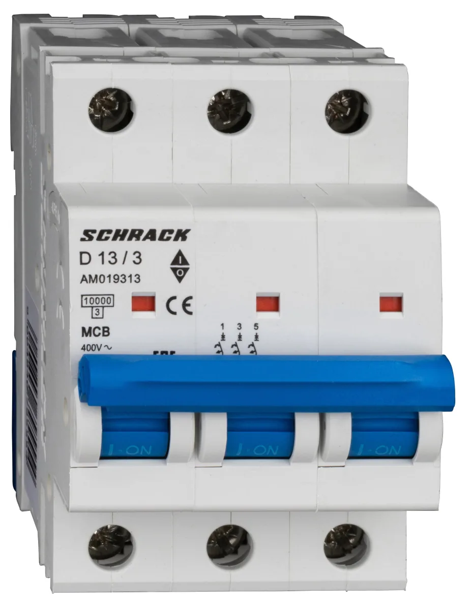 Автоматический выключатель D13А/3, 10кА