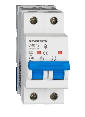 Автоматический выключатель C40А/2, 6кА