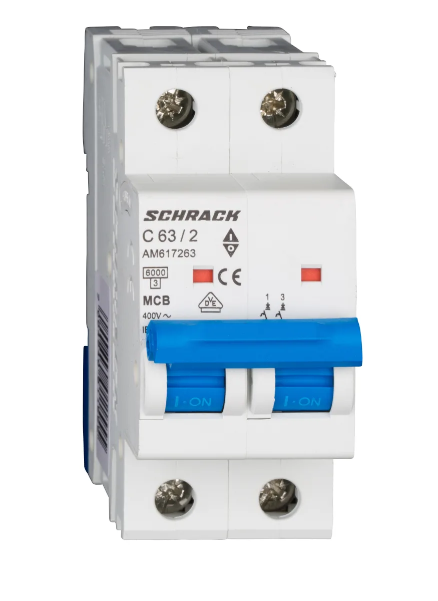 Автоматический выключатель C63А/2, 6кА