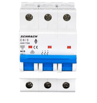 Автоматический выключатель C6А/3, 6кА