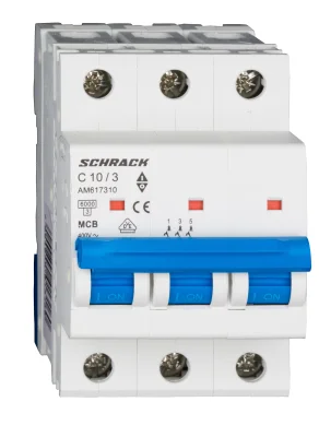 Автоматический выключатель C10А/3, 6кА