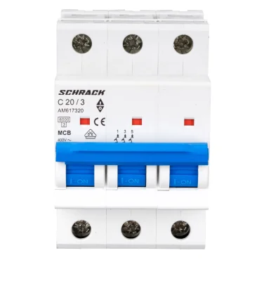 Автоматический выключатель C20А/3, 6кА