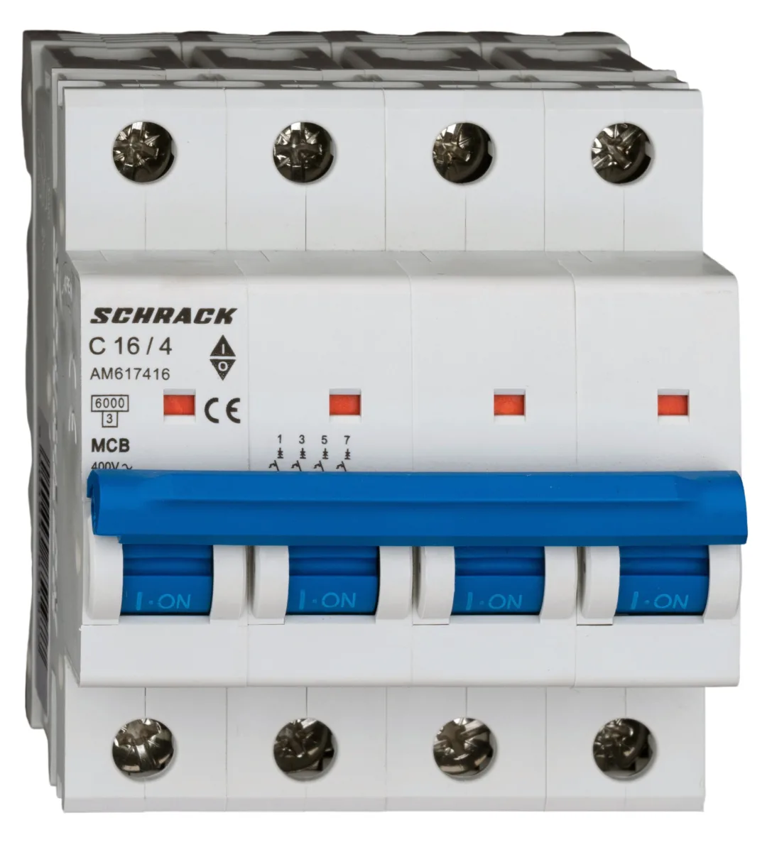 Автоматты ажыратқыш C16А/4, 6кА