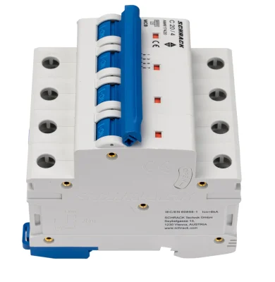 4-полюсты автоматты ажыратқыш C20А/4, 6кА