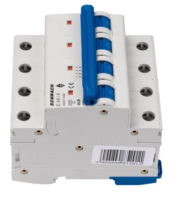 Автоматический выключатель C40А/4, 6кА