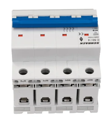 Автоматический выключатель C50А/4, 6кА