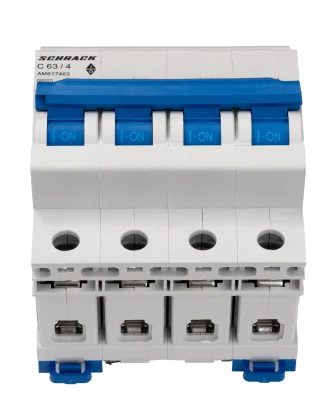 Автоматический выключатель C63А/4, 6кА