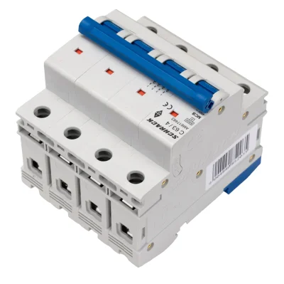 Автоматический выключатель C63А/4, 6кА