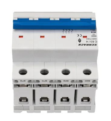 Автоматический выключатель C63А/4, 6кА