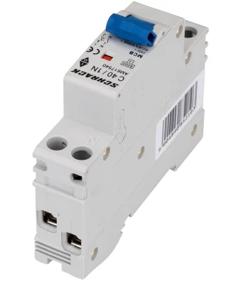 Автоматты ажыратқыш C40А/1+N, 6кА, 1M