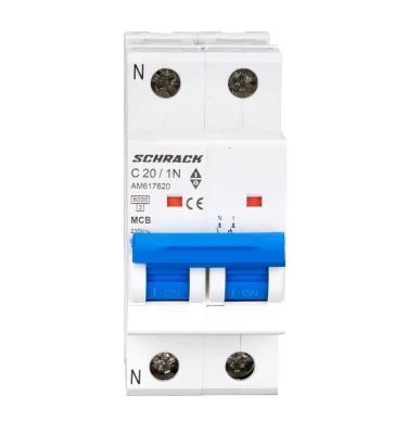 Автоматический выключатель C20А/1+N, 6кА