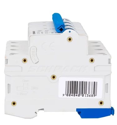 Автоматический выключатель C6А/3+N, 6кА