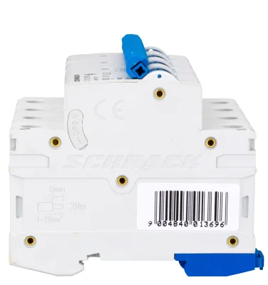 Автоматический выключатель C10А/3+N, 6кА