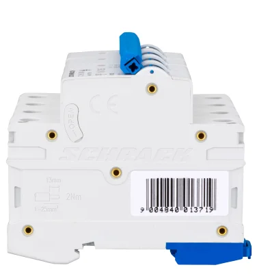 Автоматический выключатель C16А/3+N, 6кА