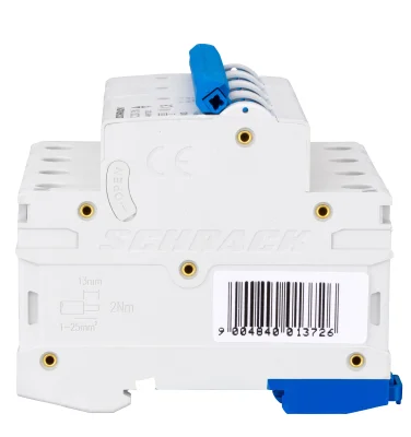 Автоматический выключатель C20А/3+N, 6кА