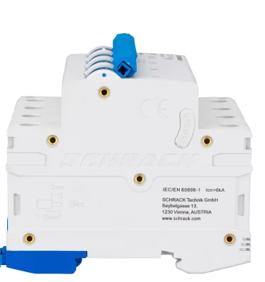 Автоматический выключатель C25А/3+N, 6кА