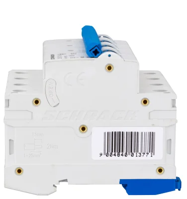 Автоматический выключатель C63А/3+N, 6кА