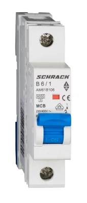 Автоматический выключатель B6А/1, 6кА