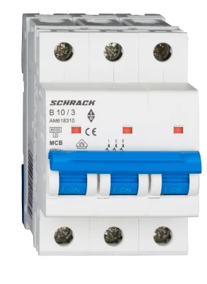 Автоматический выключатель B10А/3, 6кА