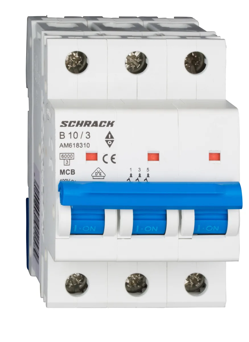 Автоматический выключатель B10А/3, 6кА