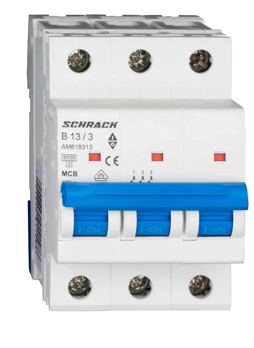 Автоматический выключатель B13А/3, 6кА
