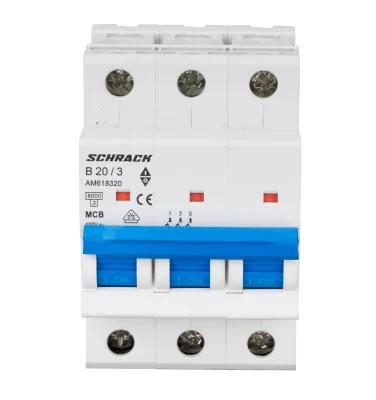Автоматический выключатель B20А/3, 6кА