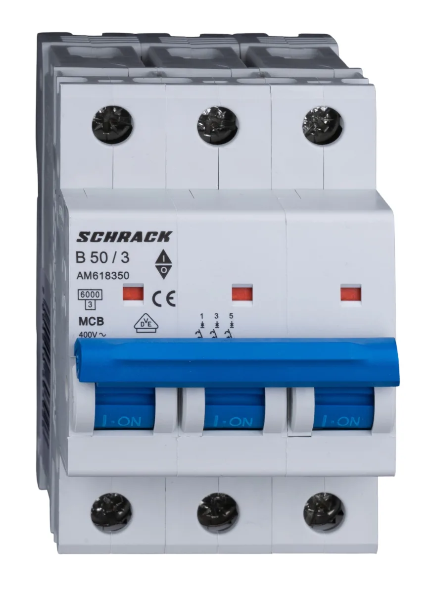 Автоматический выключатель B50А/3, 6кА