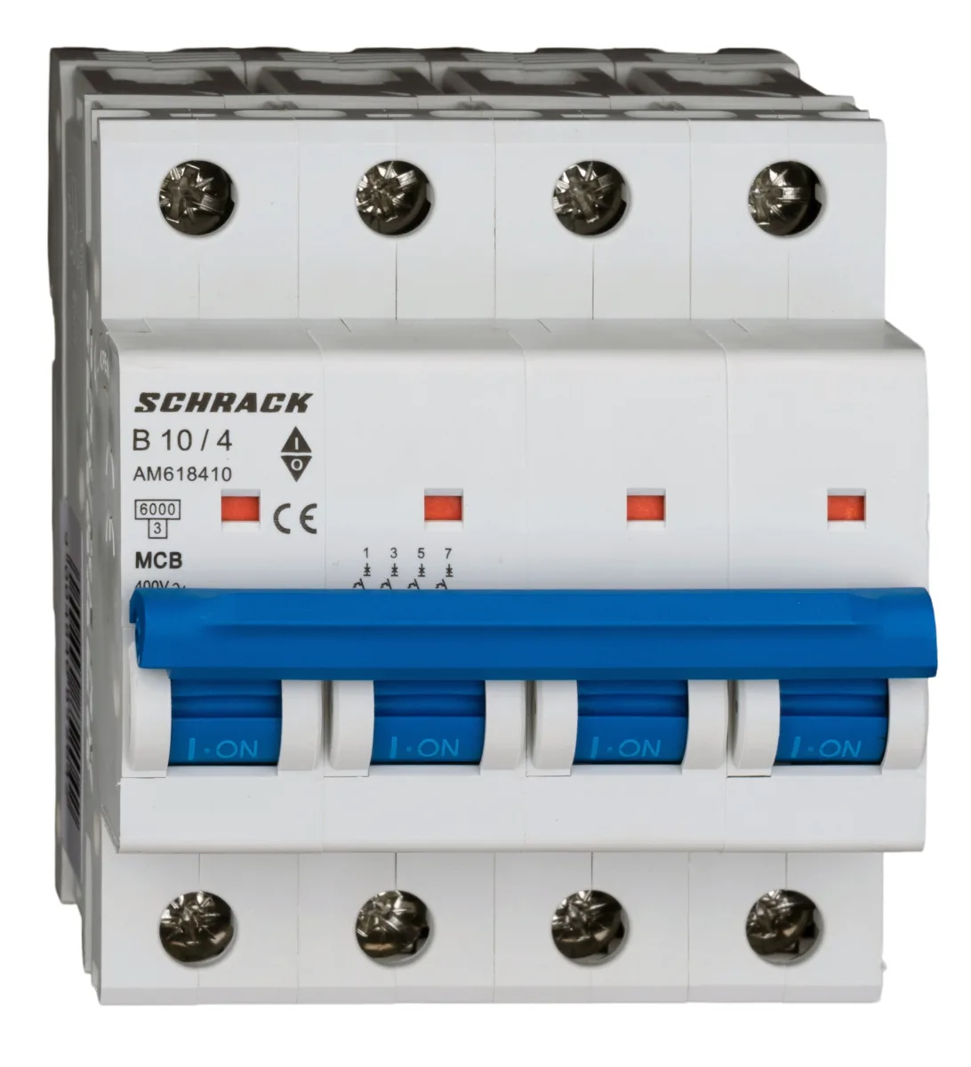 Автоматты ажыратқыш B10А/4, 6кА