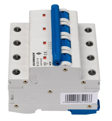 Төрт полюсті автоматты ажыратқыш B20А/4, 6кА