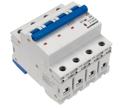 Төрт полюсті автоматты ажыратқыш B25А/4, 6кА