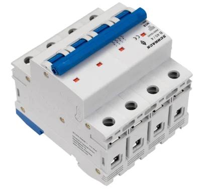 B40А/4 4-полюсті автоматты ажыратқыш, 6кА