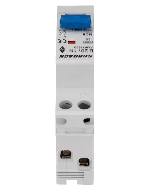 Автоматты ажыратқыш B20А/1+N, 6кА, 1M