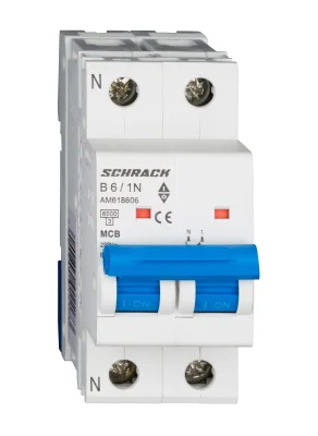 Автоматты өшіргіш B6А/1+N, 6кА