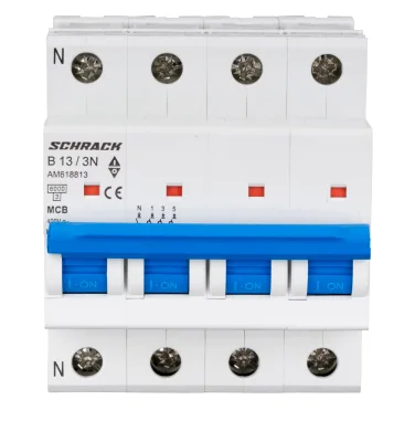 Автоматический выключатель B13А/3+N, 6кА