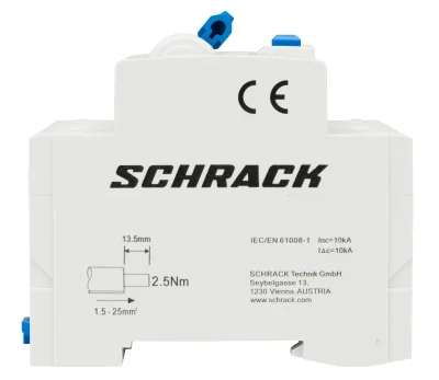 ӘЗҚ 25А/4, 10кА, 30мА, тип АС