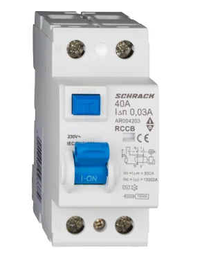 ӘҚҚ 40A/2, 10kA, 30mA, АС түрі