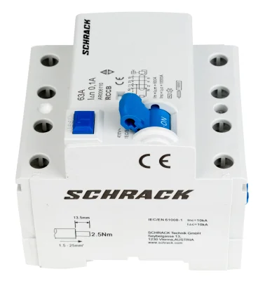 ӨЗҚ 63А/4, 10кА, 100мА, АС түрі