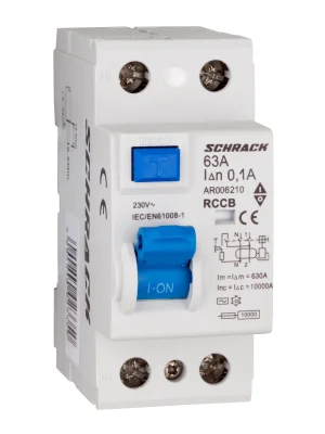 ӘҚ 63А/2, 10кА, 100мА, АС түрі