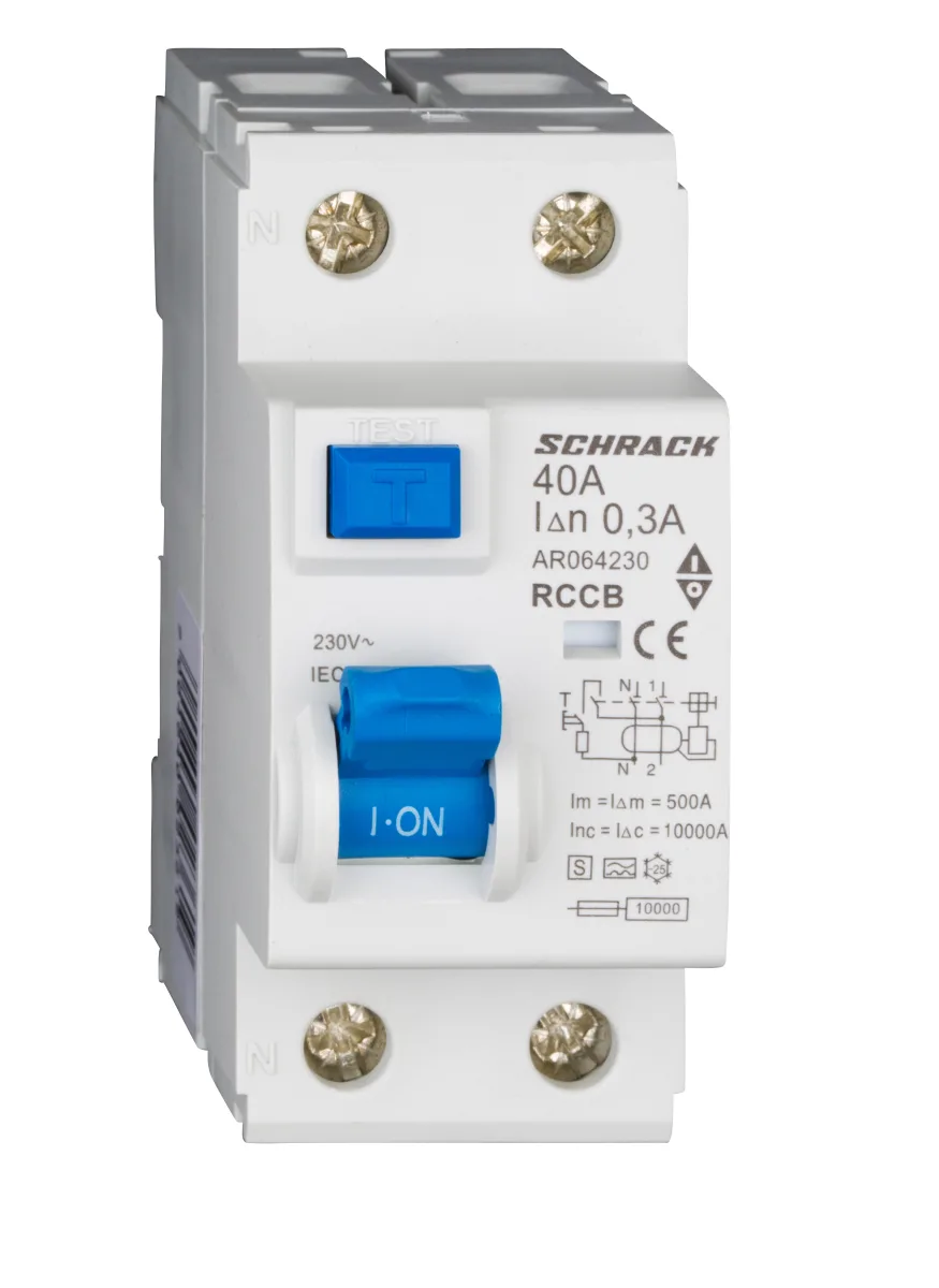 УЗО 40A/2, 10kA, 300mA, тип S