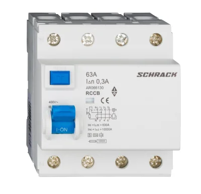 ӘҚҚ 63A/4, 10kA, 300mA, S түрі