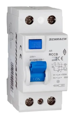 RCD 25A/2, 6kA, 10mA, AC Type