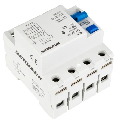 RCD 40A/4, 10kA, 30mA, Type B