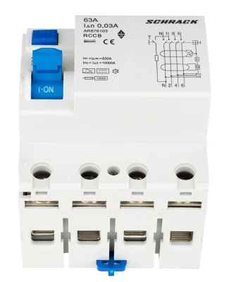 RCD 63A/4, 10kA, 30mA, Type B