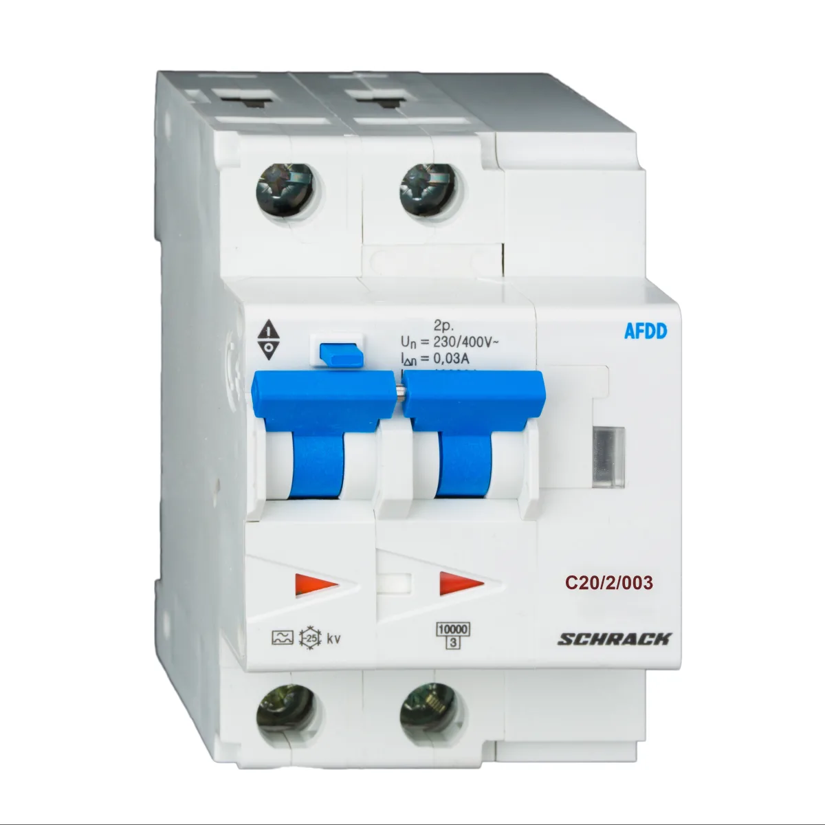 УЗДП, серия Lisa, C20/2/30mA, тип A, 10kA